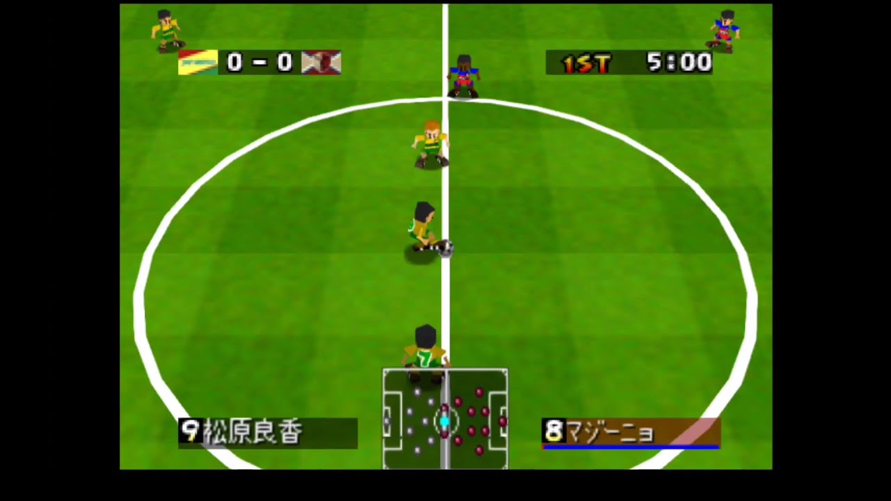 J-League Eleven Beat 1997 - Nintendo 64 football gameplay!