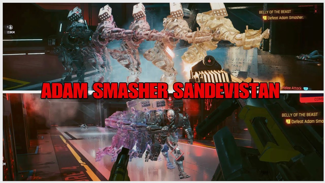 Adam Smashers Sandevistan is faster than apogee Cyberpunk 2077 2.1