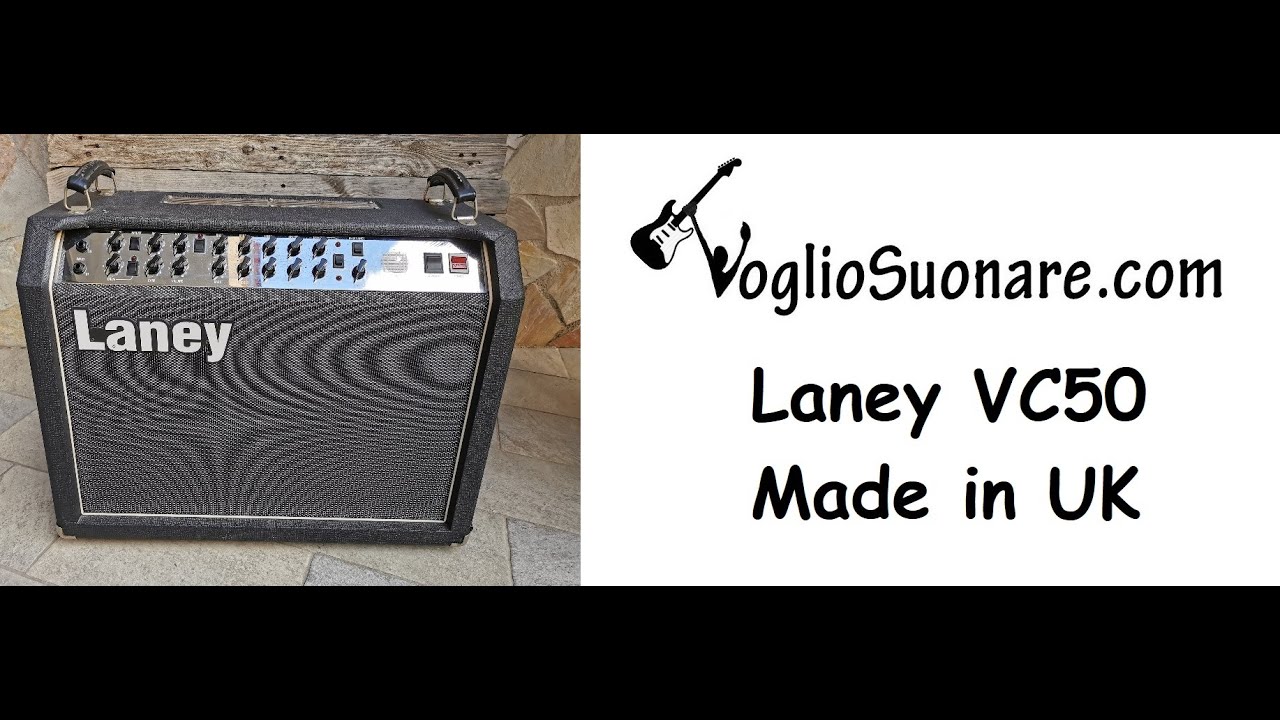 Laney VC50 British Guitar Tube Amplifier COMBO 2x12 Made in UK