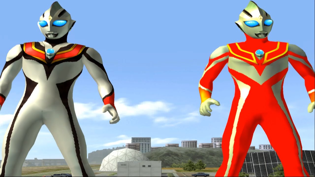 EVIL ULTRAMAN TIGA & ULTRAMAN TIGA EVIL TAG TEAM - ULTRAMAN FIGHTING EVOLUTION 3