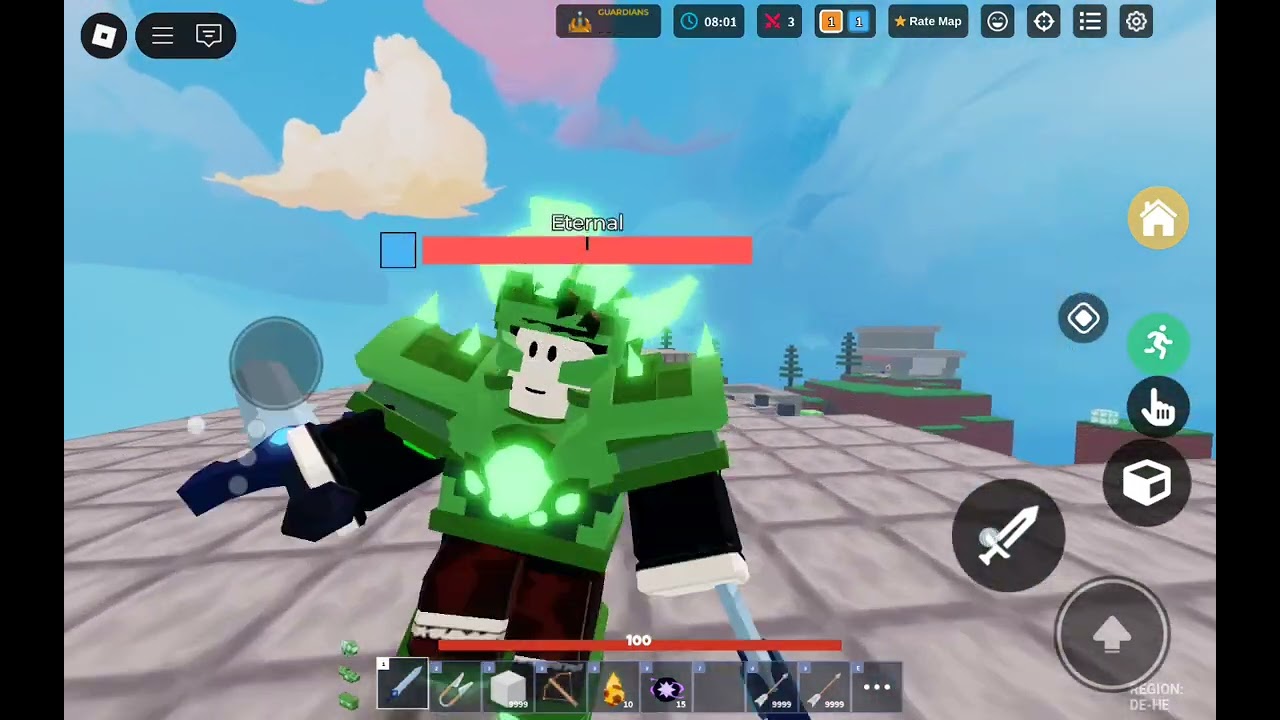 Bed wars with ufo 
