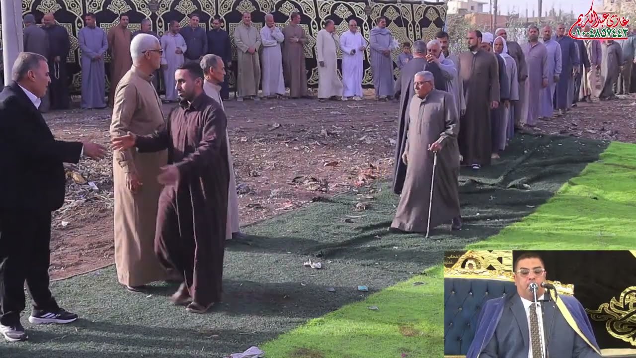 الشيخ انور الشحات ربع العصر عزاء الحاج / ابراهيم سالم عمده قريه دروه مركز اجا