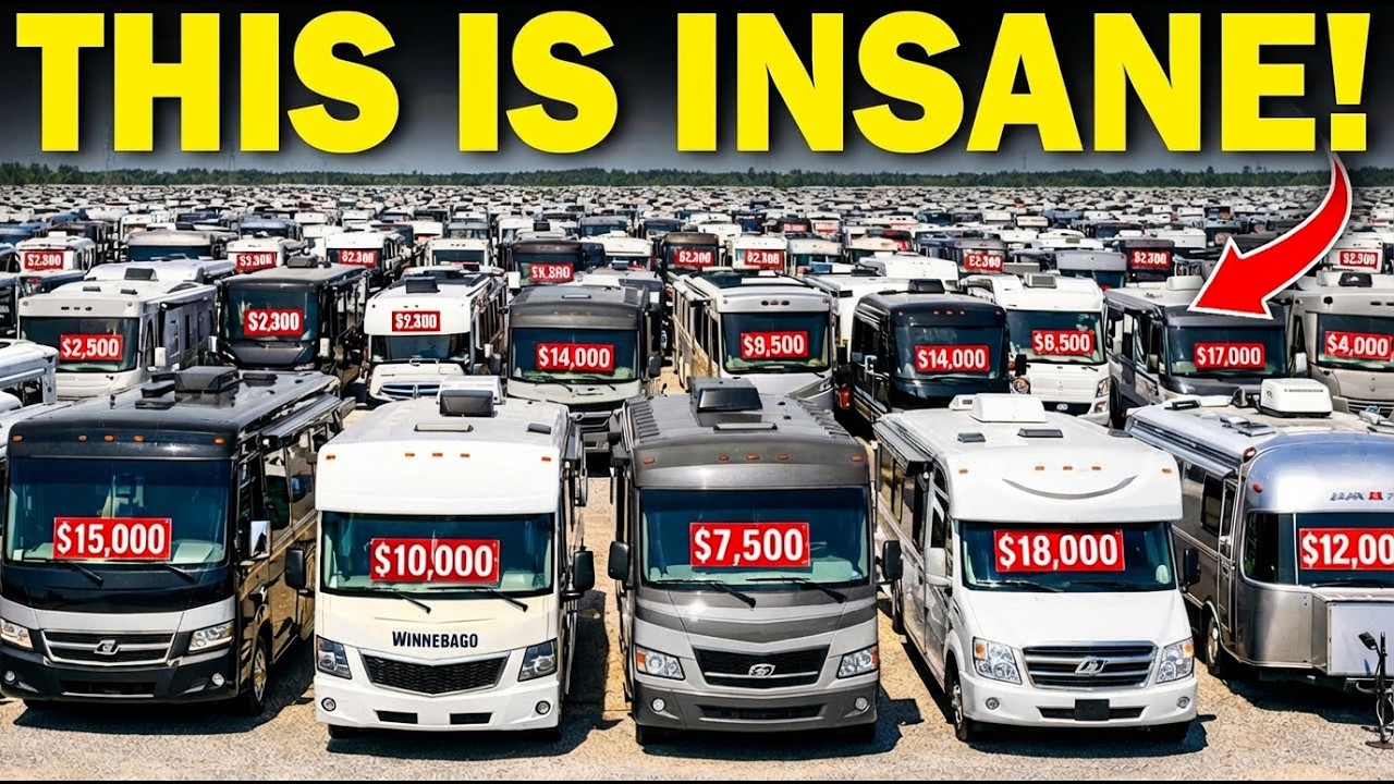 America’s RV Market Is Collapsing — Millions of RVs Are Being Dumped (2026)