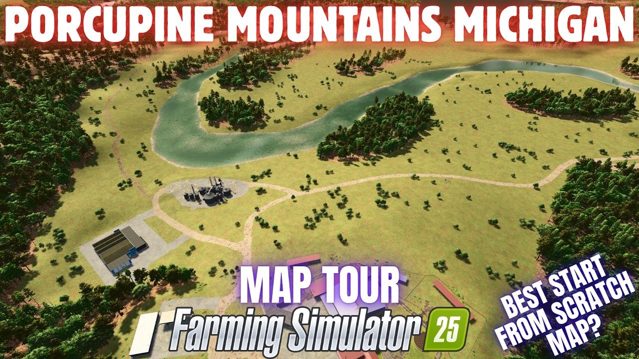 BEST START FROM SCRATCH MAP! - Farming Simulator 25