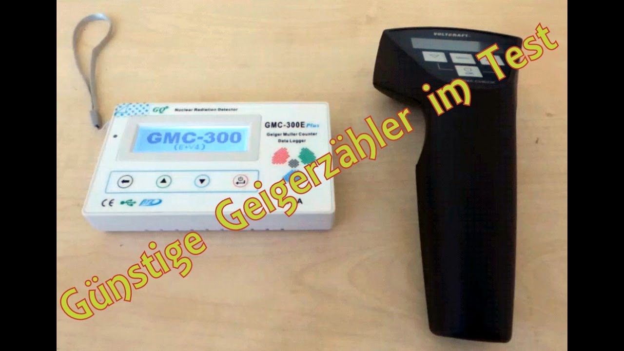 Geigerzähler Test Voltcraft Gamma Check - GQ GMC-300E