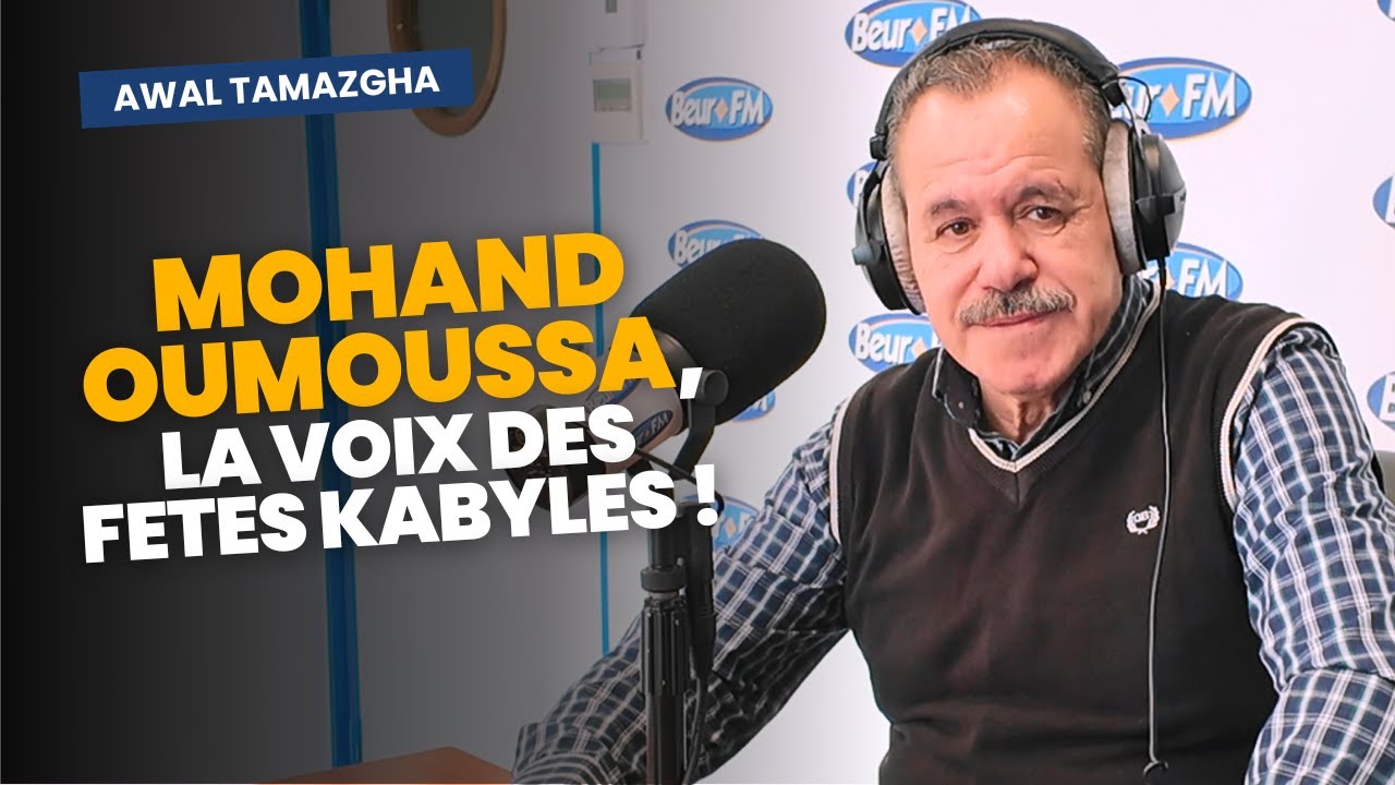 Mohand Oumoussa, la voix des fêtes kabyles !
