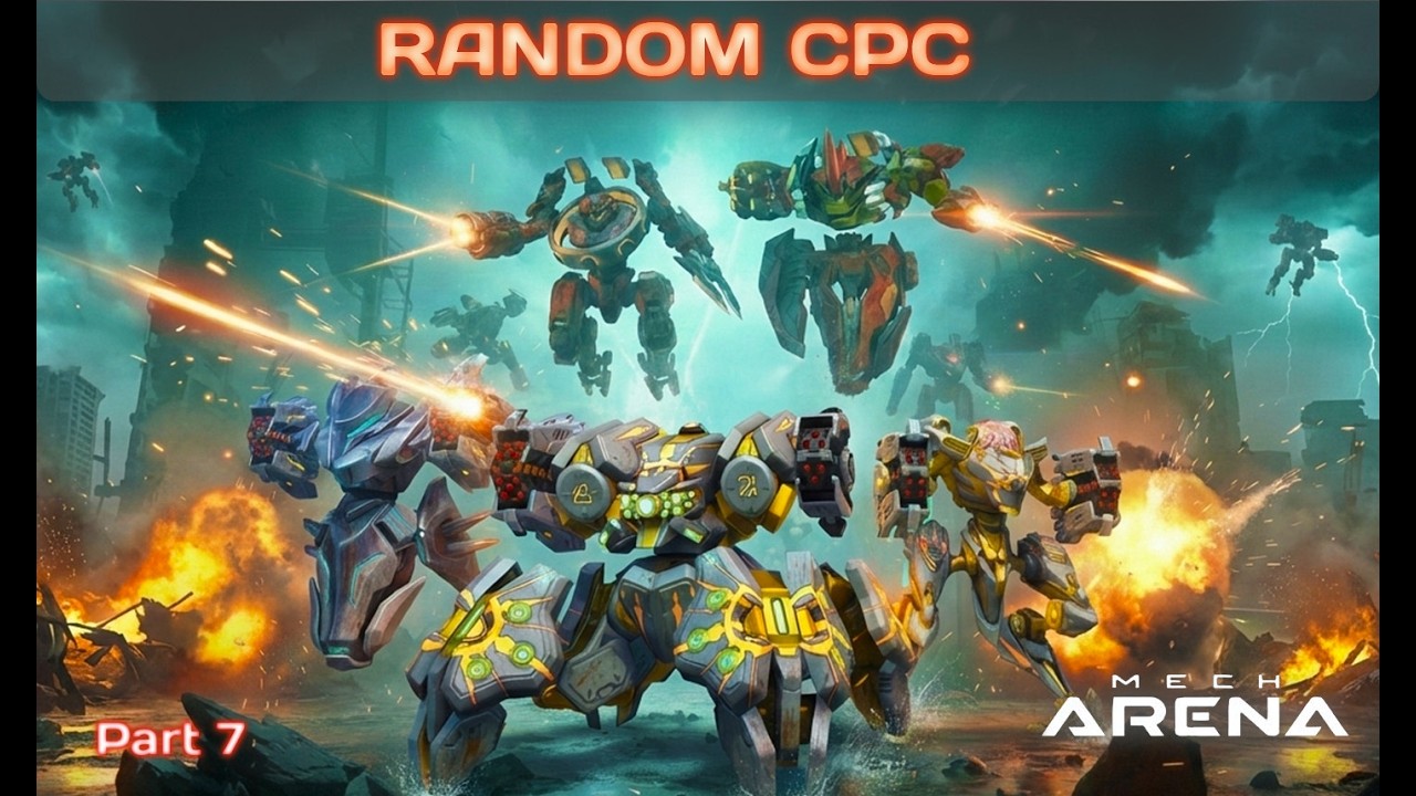 Mech Arena CPC - Intense Battles [UAU]Vs. Random clans. Part 7