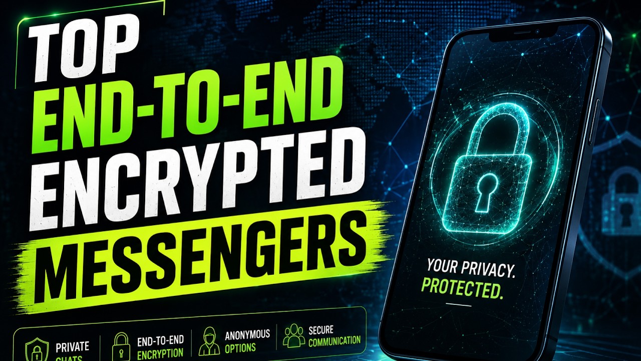 Top End To End Encrypted Messenger