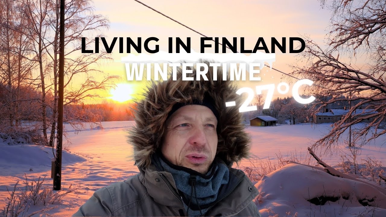 Leben in Finnland - Alltag und Winterwunderland unter extremen Bedingungen  #finland #vlog