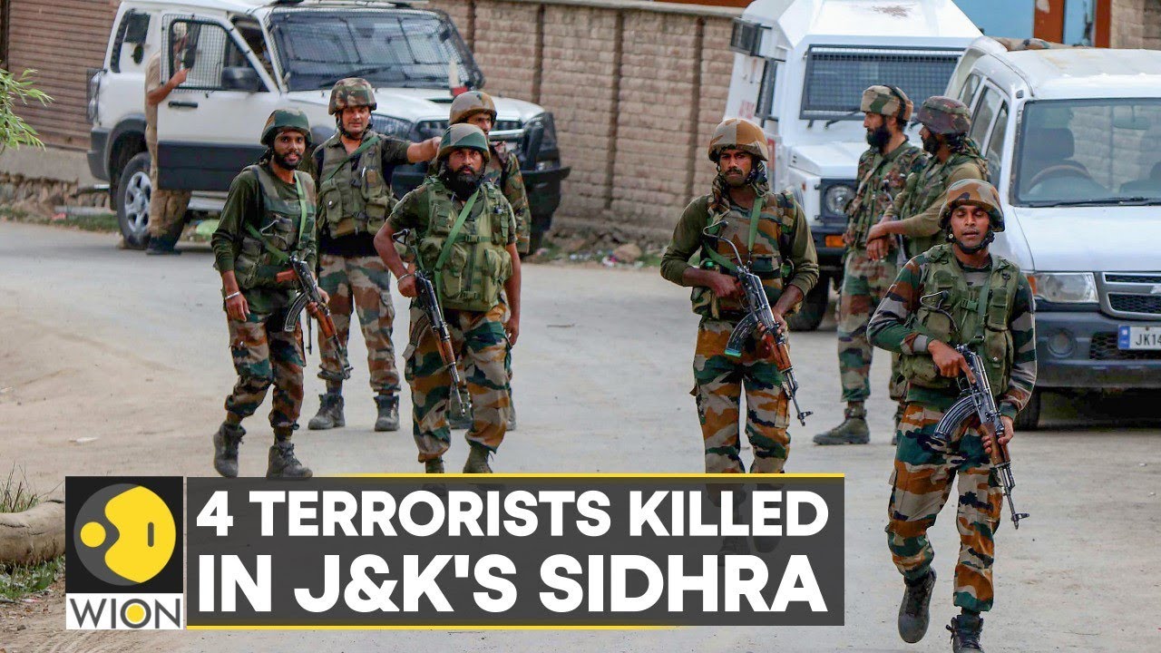 Four terrorists killed in encounter with security forces in Jammu | International News | Top News