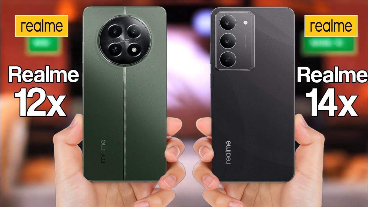 Realme 12x 5G vs Realme 14x 5G