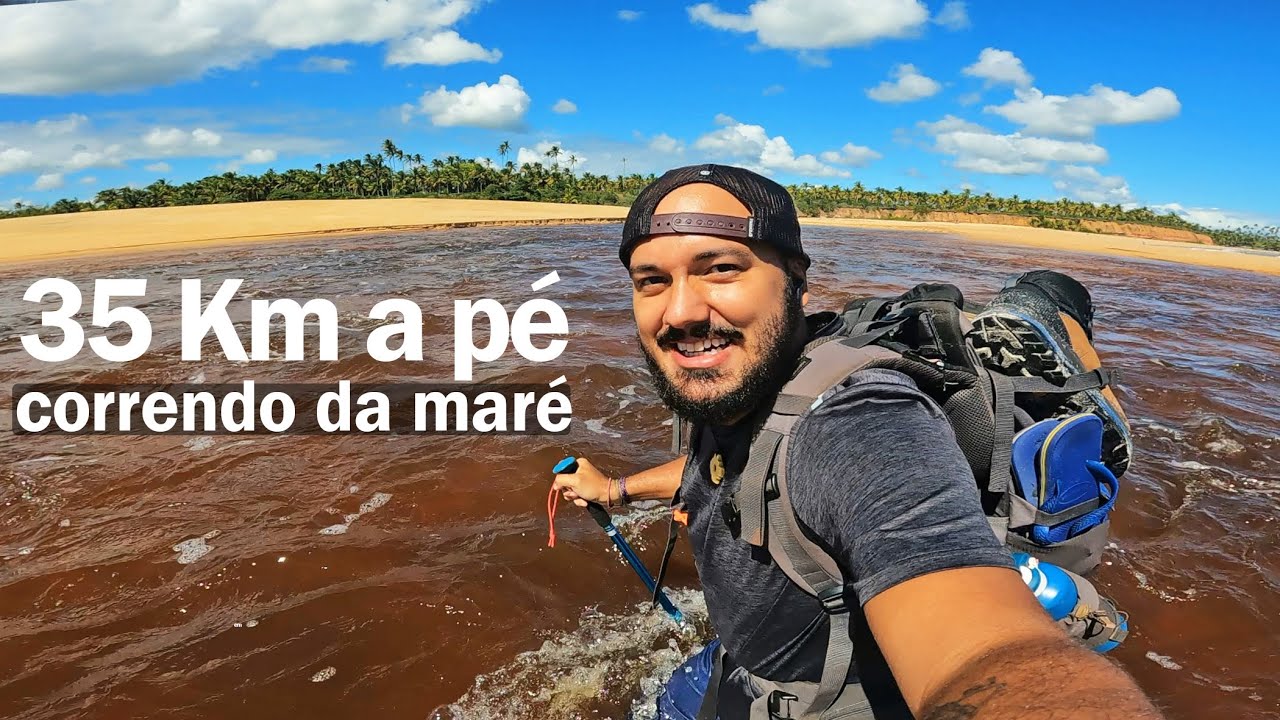 TRAVESSIA de Cumuruxatiba até Corumbau, BAHIA.