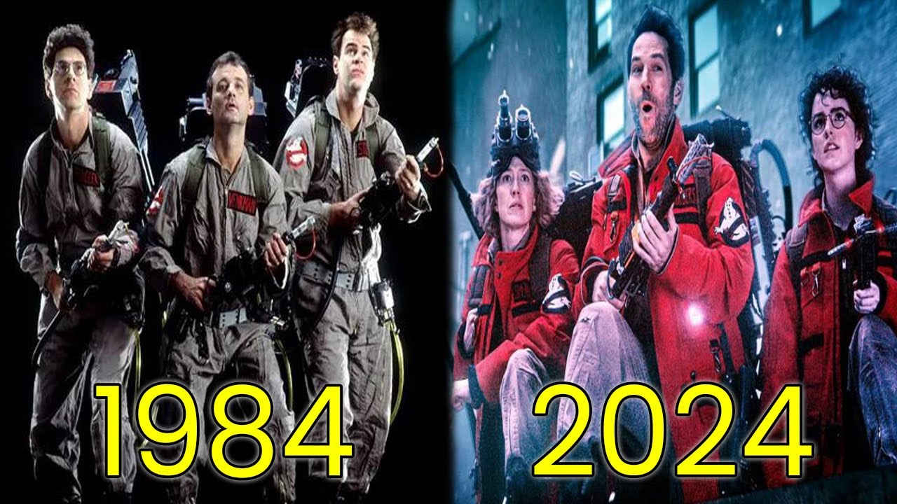 Evolution of Ghostbusters Movies & TV Shows (1984-2024)