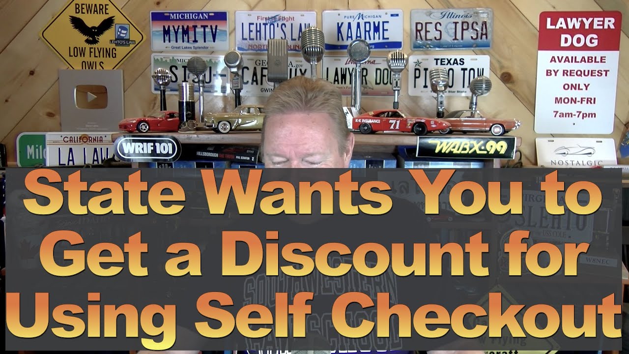 State Wants You to Get a Discount for Using Self Checkout