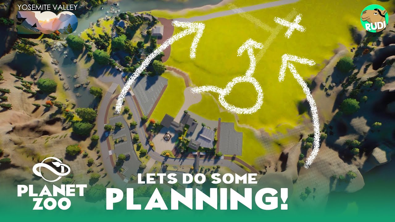 Planning my Zoo - Yosemite Valley Update - Planet Zoo
