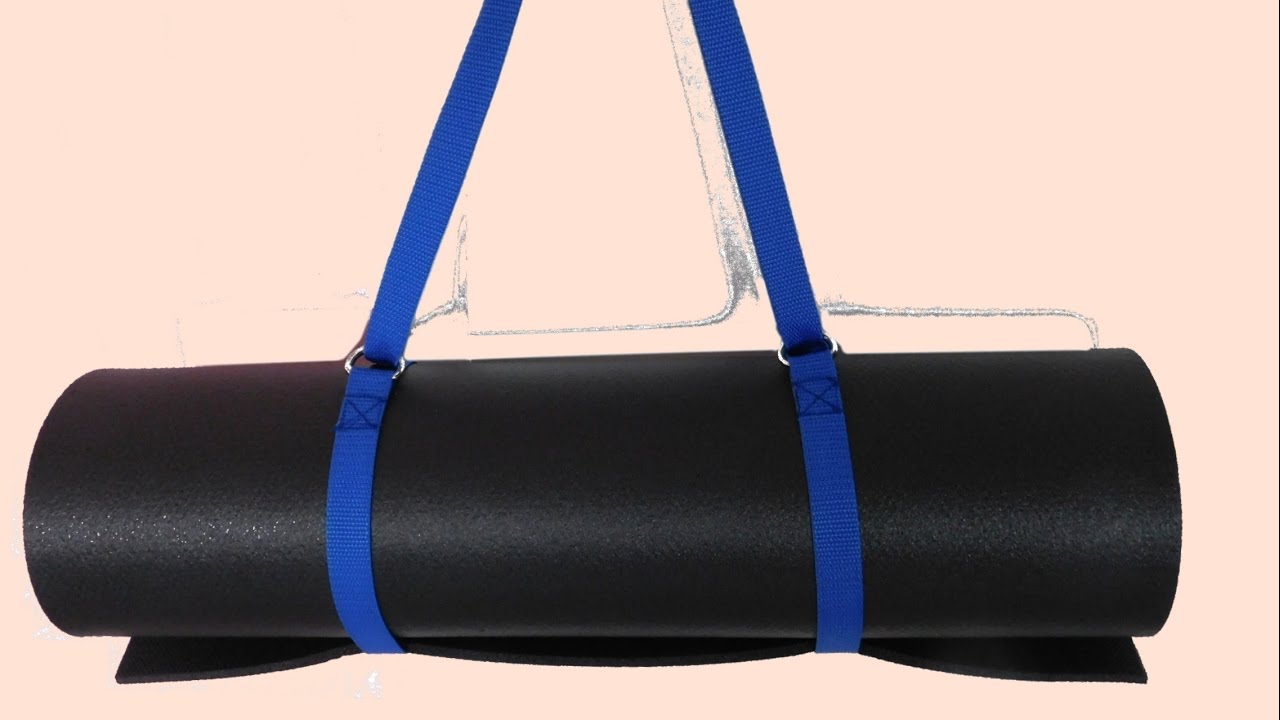 DIY.Tragegurt für Yogamatte in 5 Minute selber machen. Anleitug