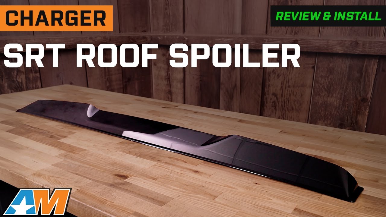 2015-2023 Charger SRT Track Package Style Roof Spoiler Review & Install