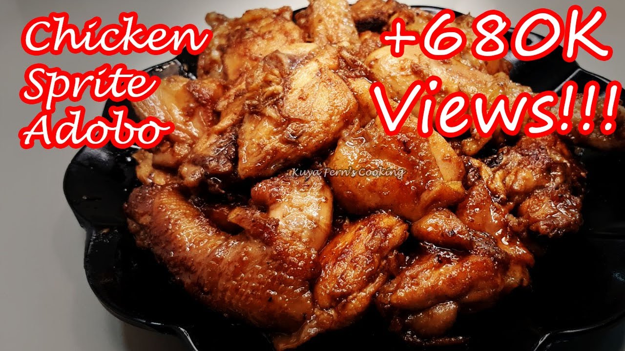 EASY AND YUMMY CHICKEN SPRITE ADOBO RECIPE!!!