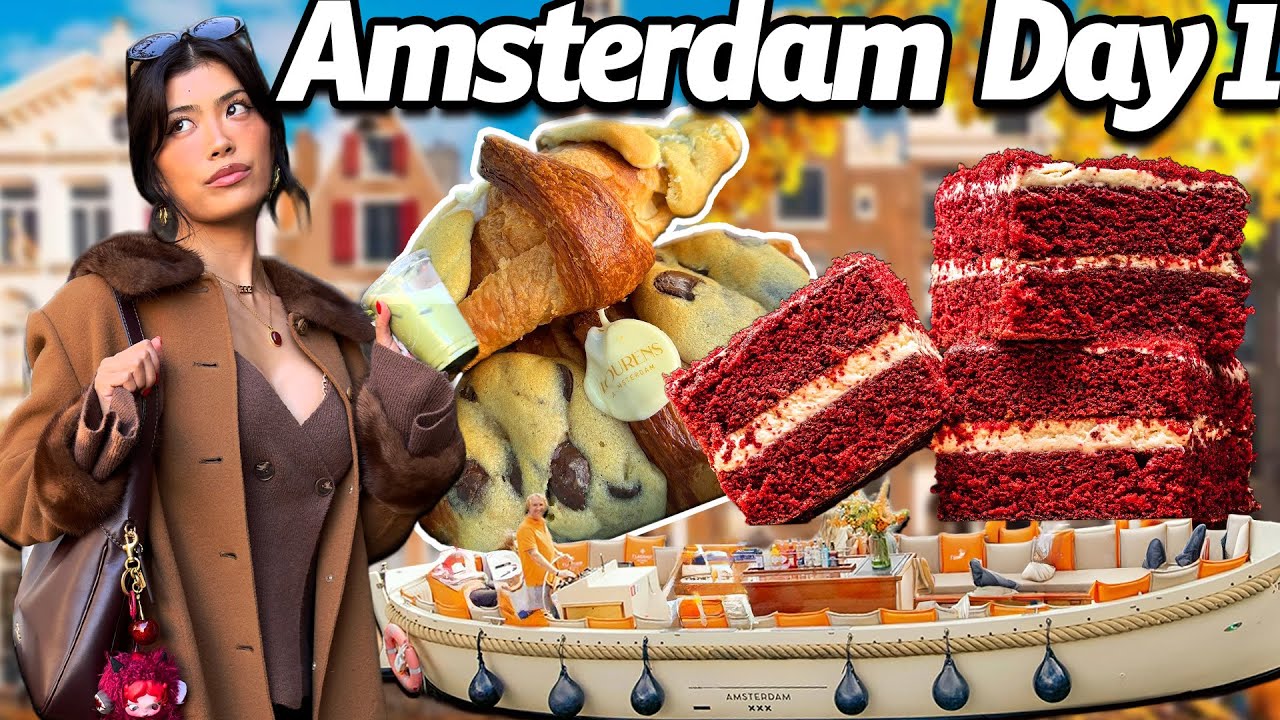 Falling In Love with Amsterdam  | Day 1 | Travel Vlog