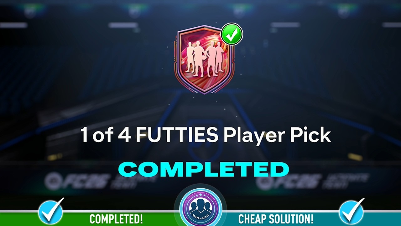Открываю выбор игрока FUTTIES (1 из 4) &mdash; Дешевое решение и советы по SBC &mdash; FC 26