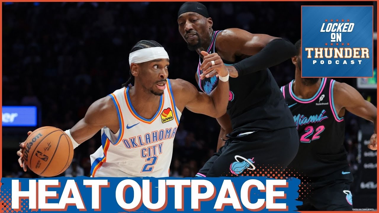 OKC Thunder FALL to Miami Heat | Jalen Williams Gets Hurt | SGA Drops 39