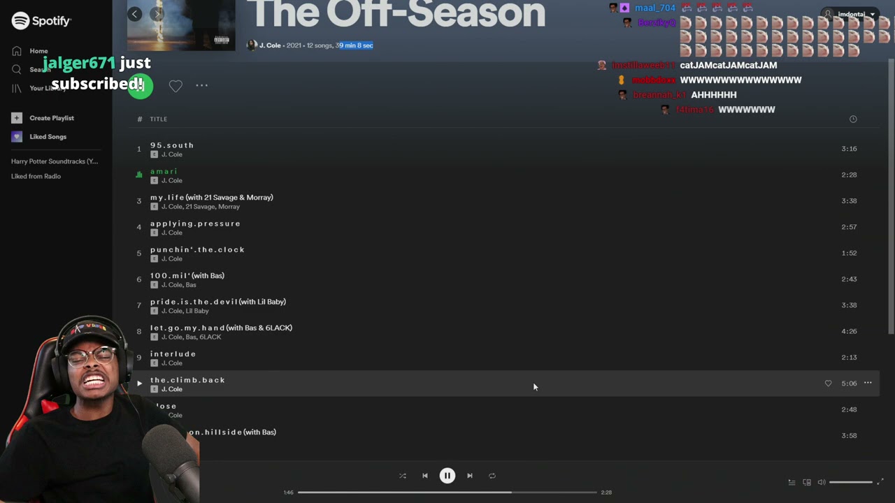 ImDontai Reacts To J Cole's - The Off Season