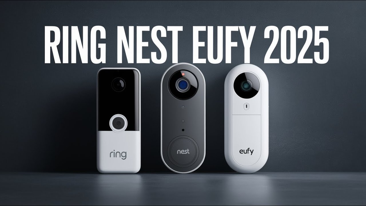Top 3 Smart Video Doorbells in 2025 – Ring vs Nest vs Eufy
