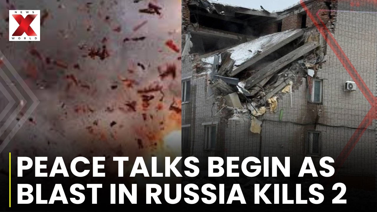 Trilateral Geneva Talks Start as Explosion Hits Russian Military Facility | NewsX World