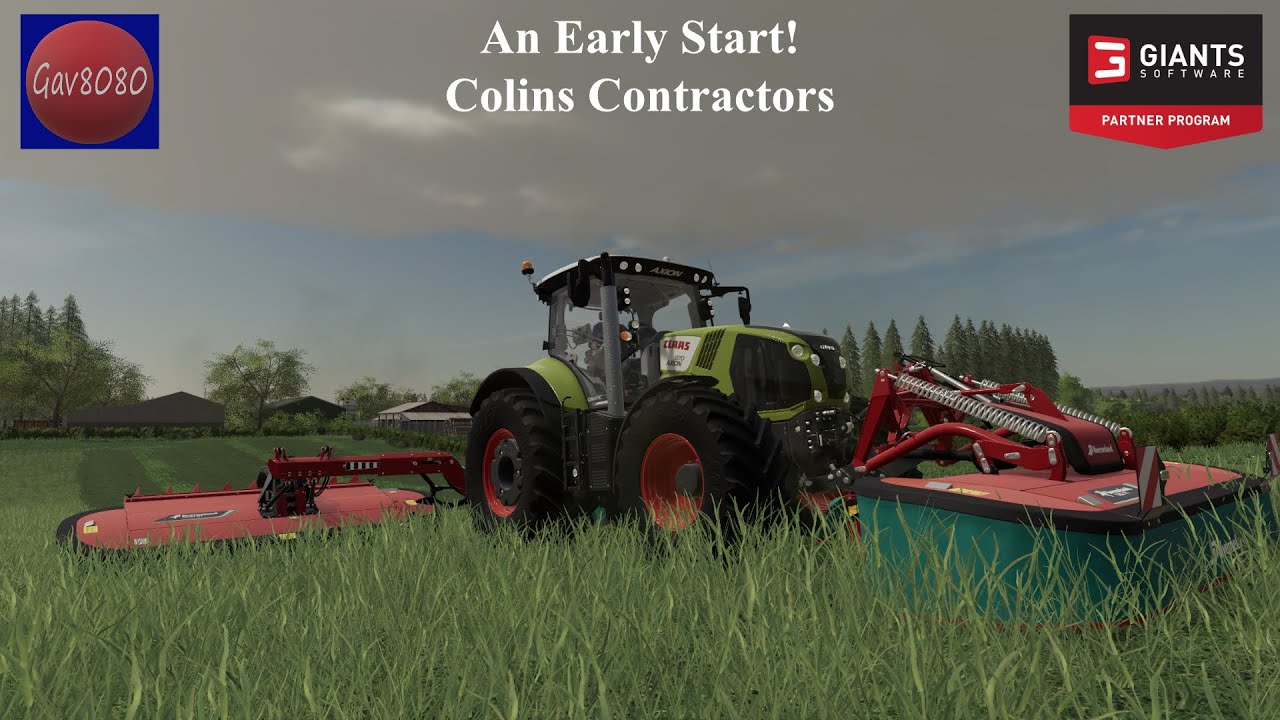 An Early Start - Colin's Contractor's - Charwell - Farming Simulator 19