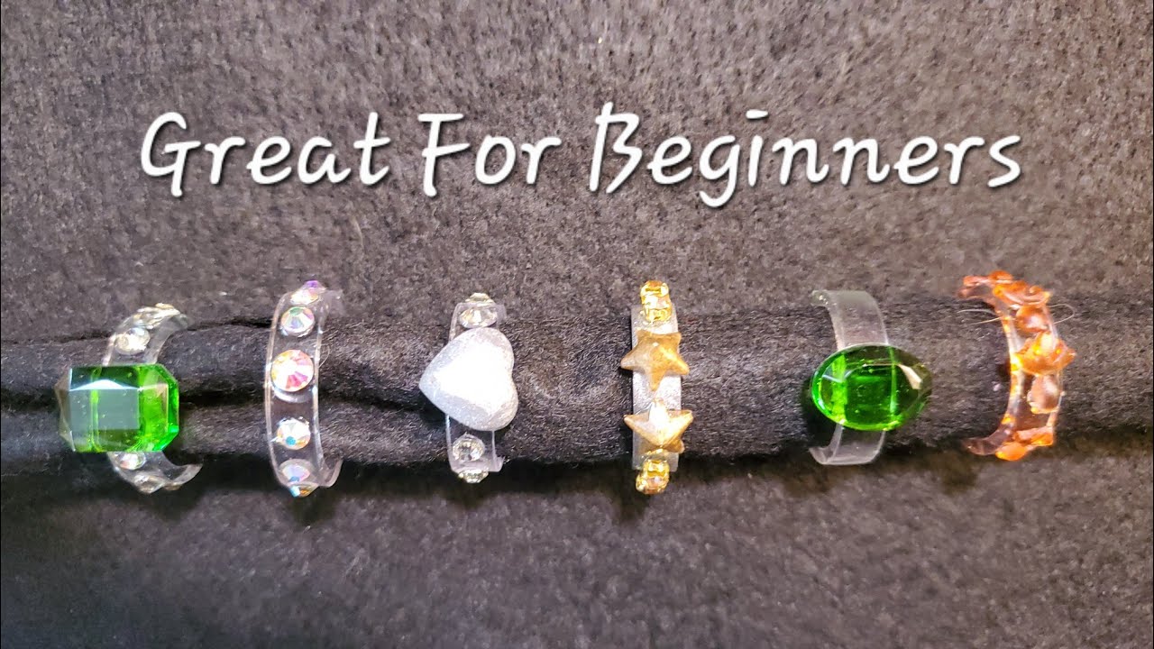 Easy To Make Resin Rings