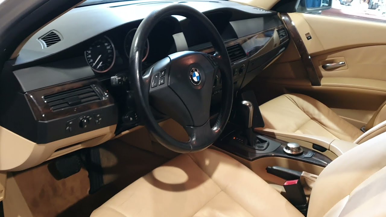 BMW E60 Interior Detail