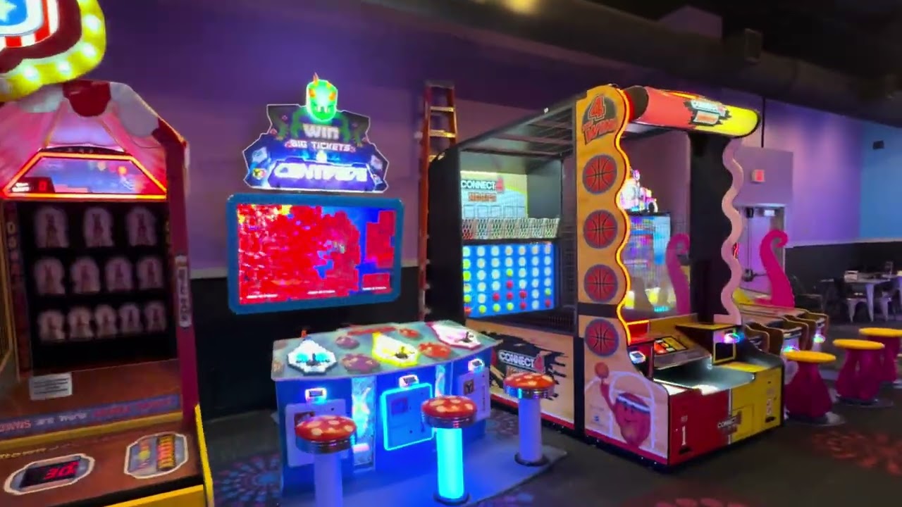 Cyber Quest @ Wind Creek Casino (Bethlehem PA), 4K arcade walkthrough & tour, July 2024