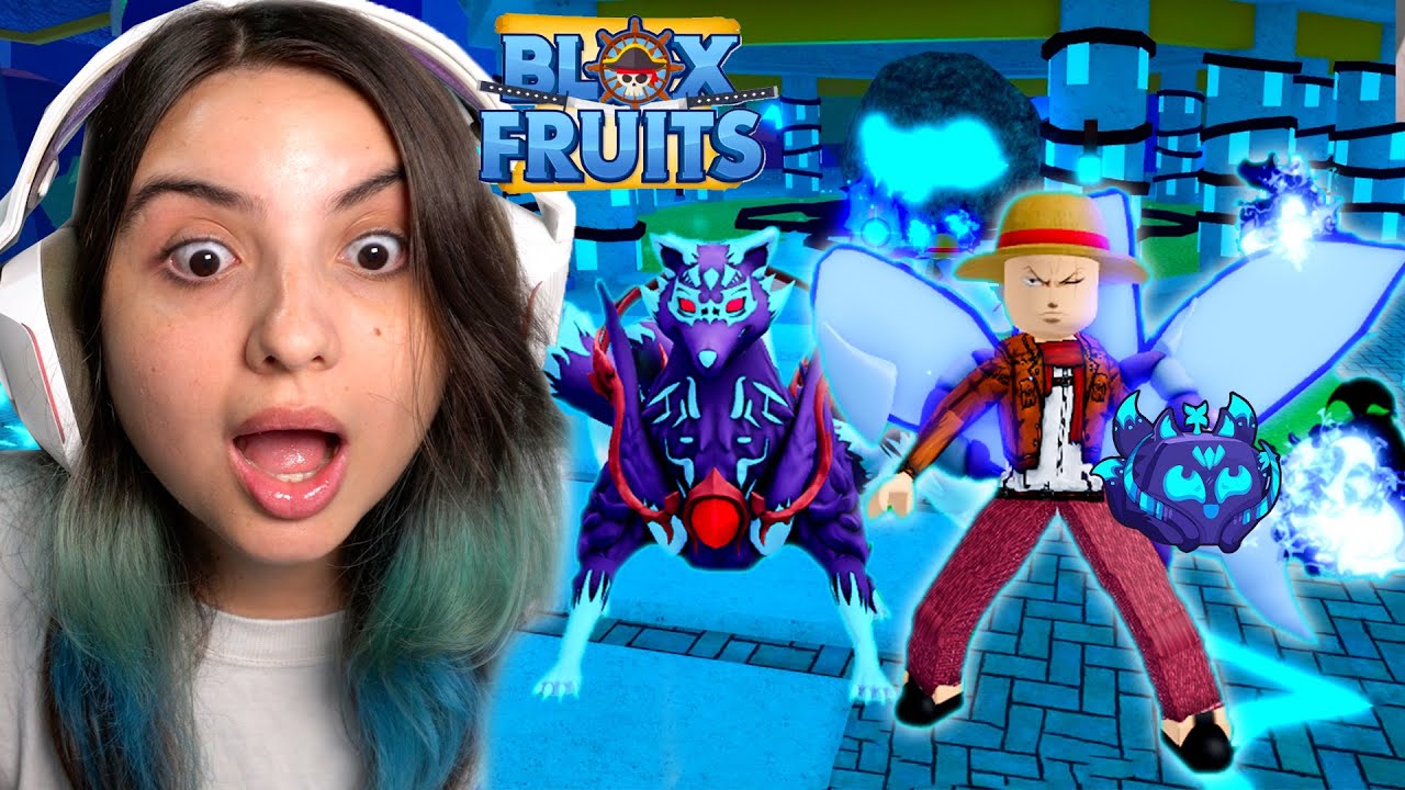 TESTEI NOVA FRUTA KITSUNE com NOVA ILHA e ITENS na NOVA ATUALIZAÇÃO do BLOX FRUITS! a VOLTA...
