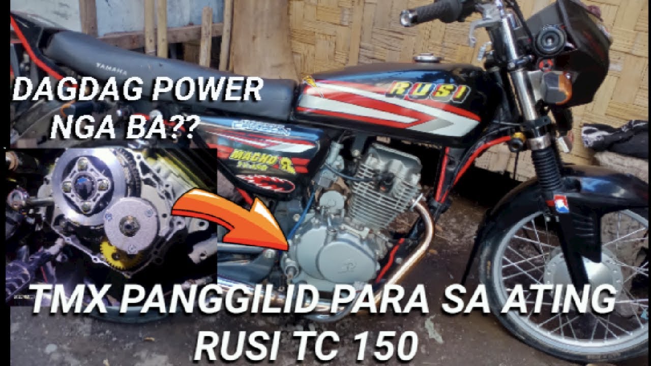 Ikabit na natin ang tmx panggilid sa ating rusi tc 150