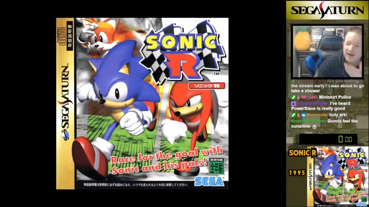 More Saturn Games: Sonic R: Victory!