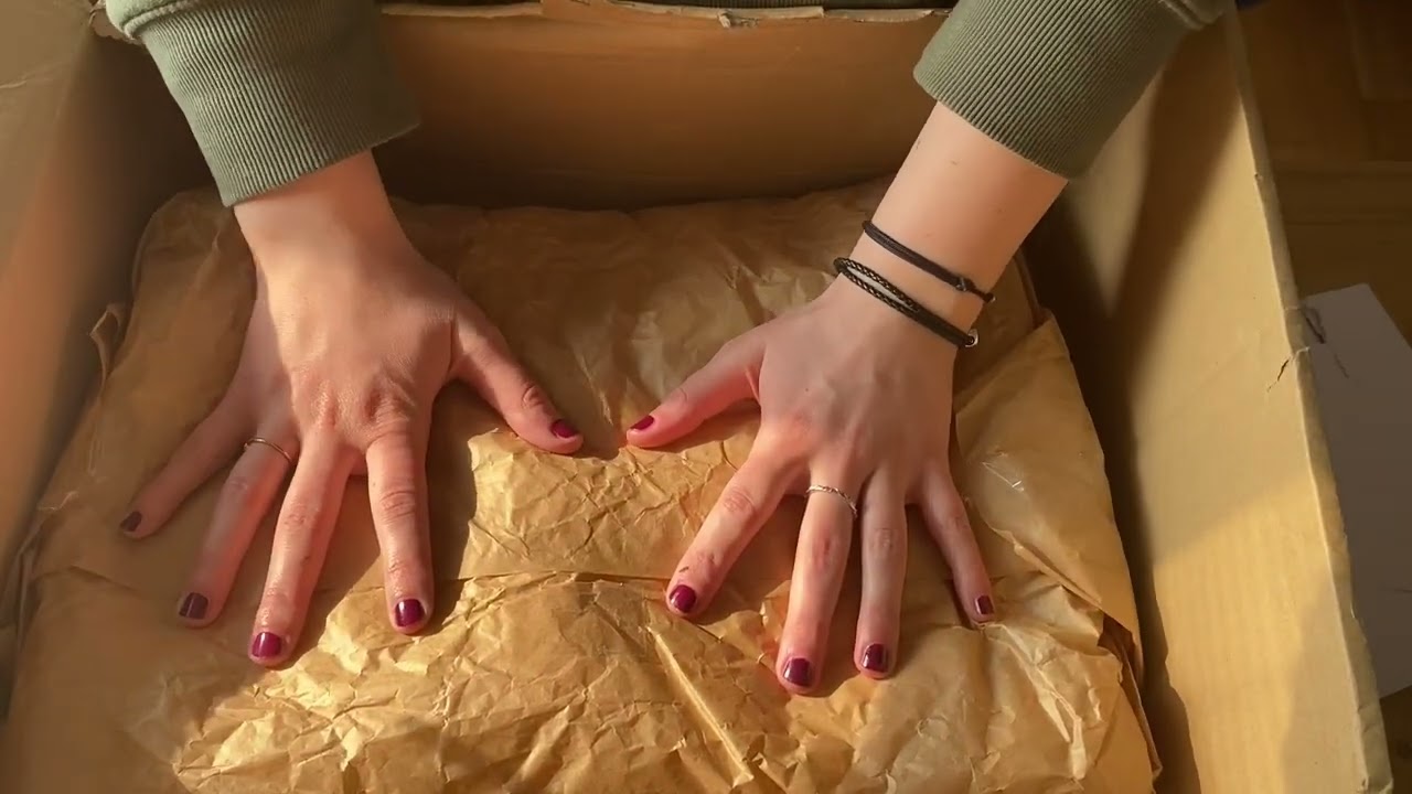 ASMR ✨unboxing Vinted haul 🛍️ ✨ (no talking, paper sound, tapping)