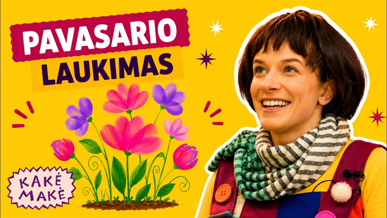 Kakė Makė laukia pavasario. Ką pasakė Kakė Makė?