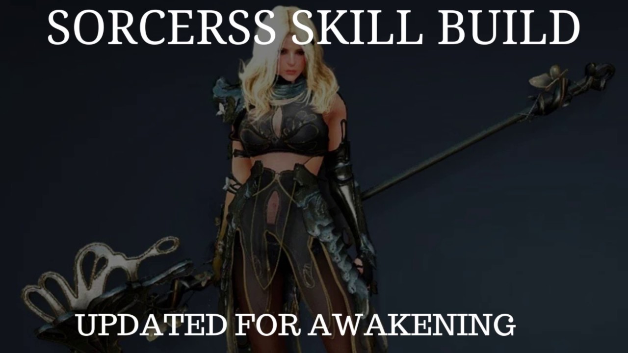 Black Desert Online Xbox One | Sorceress Skill Build | Awakening Update