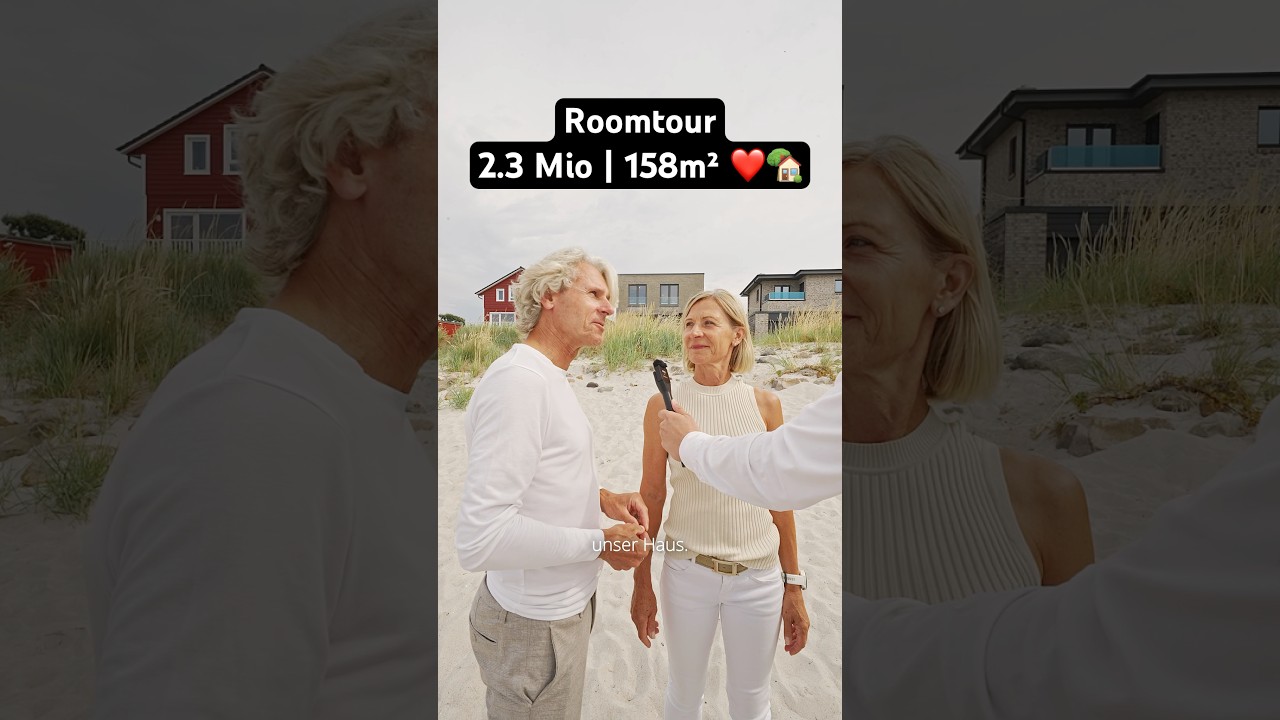 Sonja & Andreas zeigen ihr Haus ❤️🏡 #moderneswohnen #roomtour #villa #haustour #immobilien