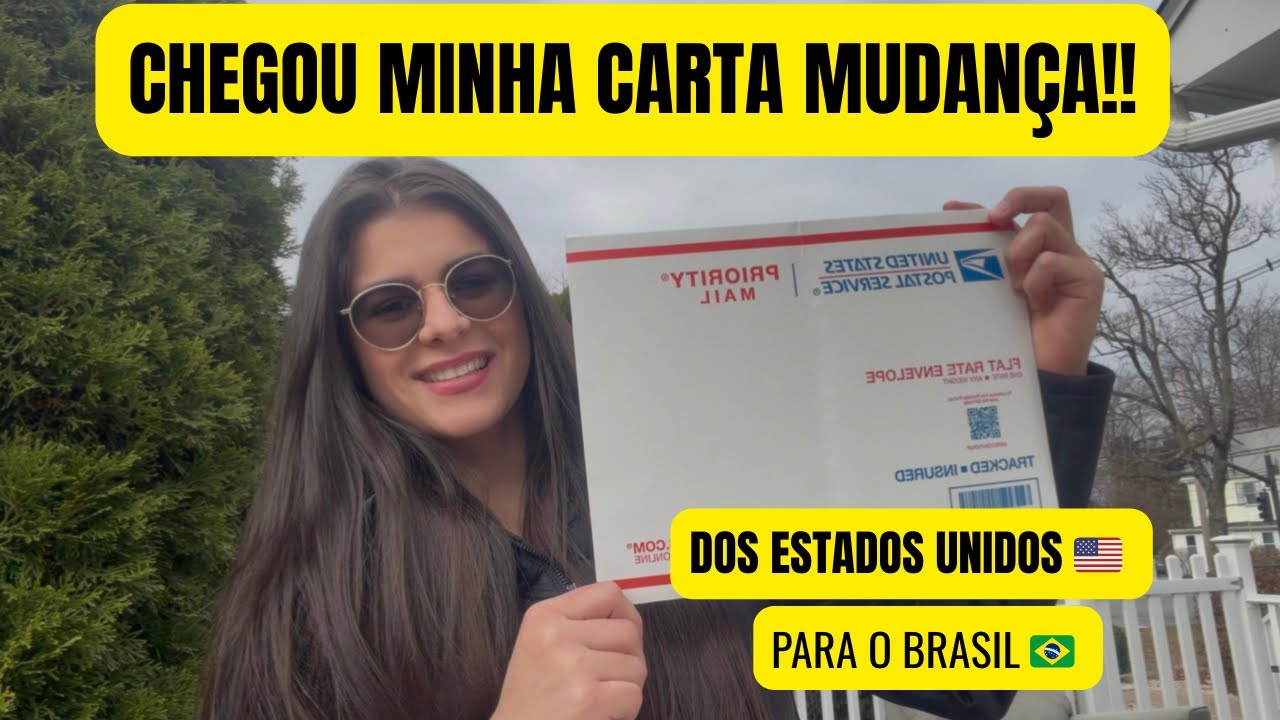 ⭐ &ldquo;MINHA CARTA MUDAN&Ccedil;A CHEGOU! OLHA O QUE EU POSSO LEVAR PRO BRASIL SEM PAGAR TAXA!&rdquo;