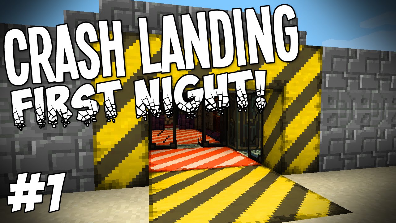 Crash Landing - Minecraft HQM - First Night! #1