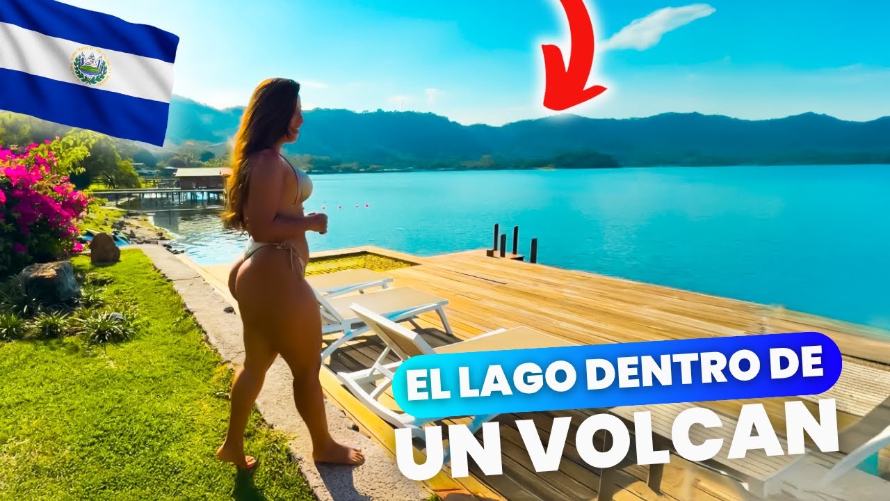 EL MISTERIOSO CRATER 🌋 Que parece un LAGO en EL SALVADOR 🇸🇻 | Lago de Coatepeque, El Salvador 🇸🇻