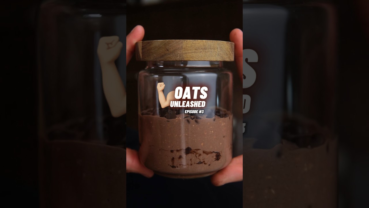HIGH PROTEIN OVERNIGHT OATS 🍫💪