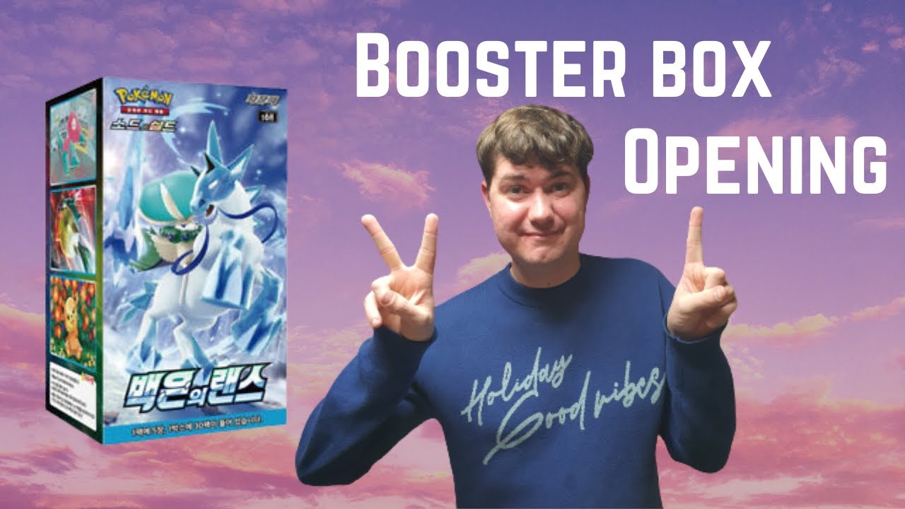 Silver Lance - south Korean Pokemon Booster Box Opening 백은의 랜스