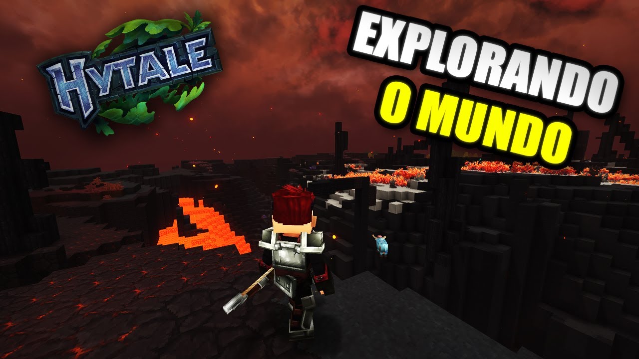 EXPLORANDO O MUNDO - Hytale