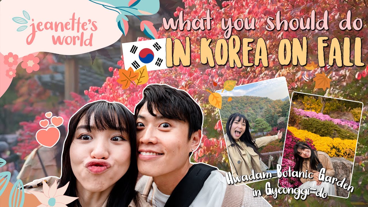 🍁🇰🇷 KOREA AUTUMN 2022- HwaDamSup Forest 🌾 (the leaves are so pretty…. 😍)