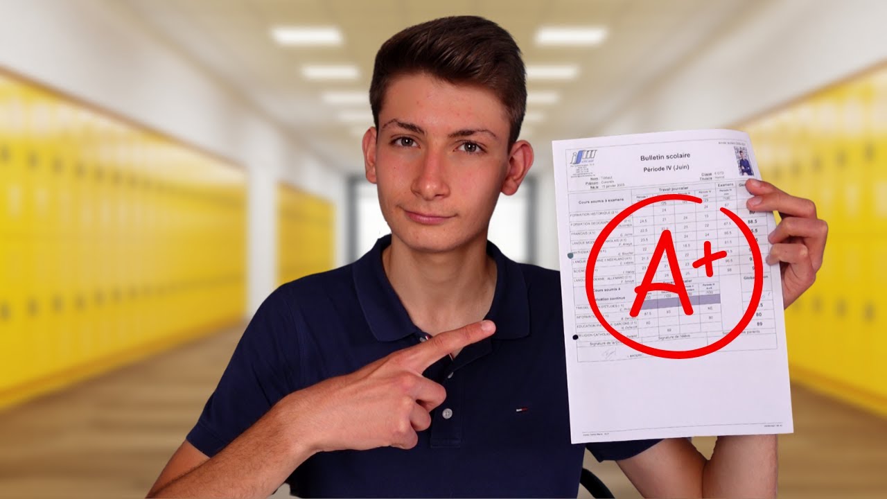 Comment avoir de bonnes notes et être dans les premiers de classe?