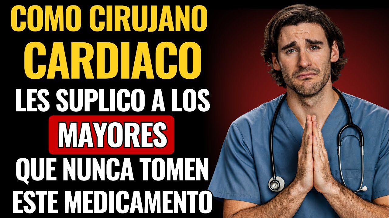 CIRUJANO CARDÍACO REVELA el Fármaco que PONE en RIESGO el Corazón de los Mayores (Adultos Mayores)