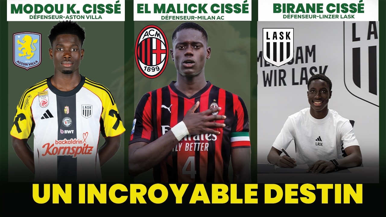 🇸🇳 L'incroyable DESTIN des fr&egrave;res Ciss&eacute; | 3 fr&egrave;res | 3 PROFESSIONNELS