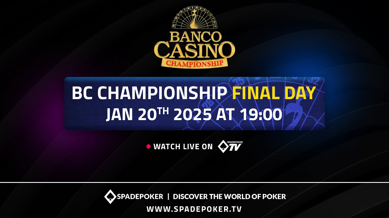 LIVE: Banco Casino Championship (Final table)